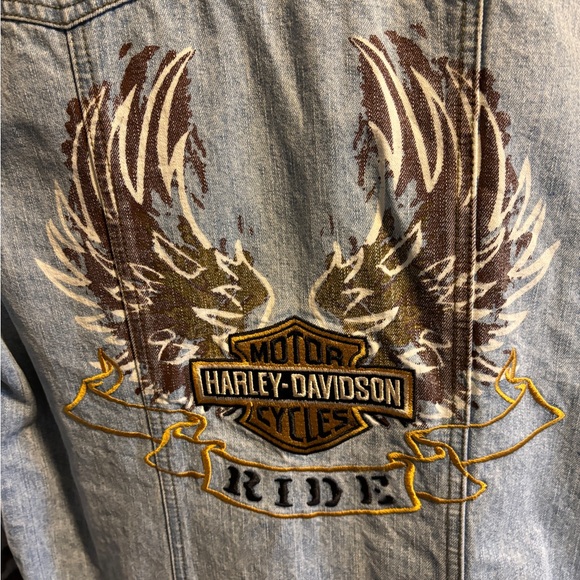 Harley Davidson Jean jacket - Picture 7 of 7